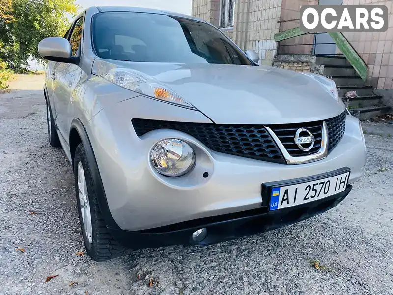 Позашляховик / Кросовер Nissan Juke 2014 1.6 л. Варіатор обл. Київська, Ржищів - Фото 1/18