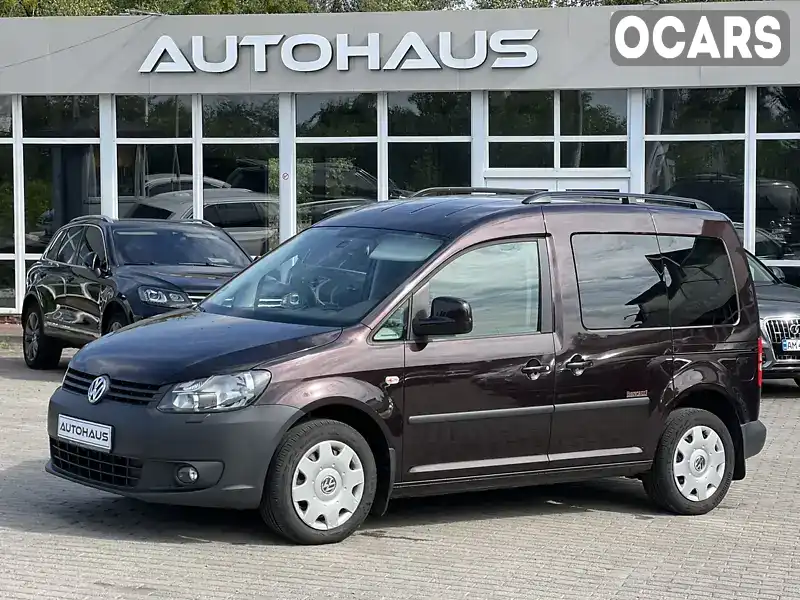 Минивэн Volkswagen Caddy 2012 1.6 л. Автомат обл. Житомирская, Житомир - Фото 1/21