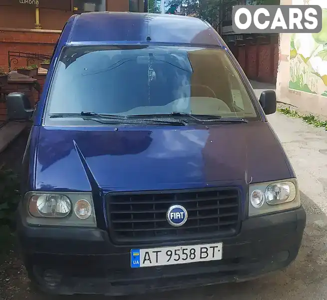 Хэтчбек Fiat Scudo 2005 2 л. Ручная / Механика обл. Ивано-Франковская, Ивано-Франковск - Фото 1/12