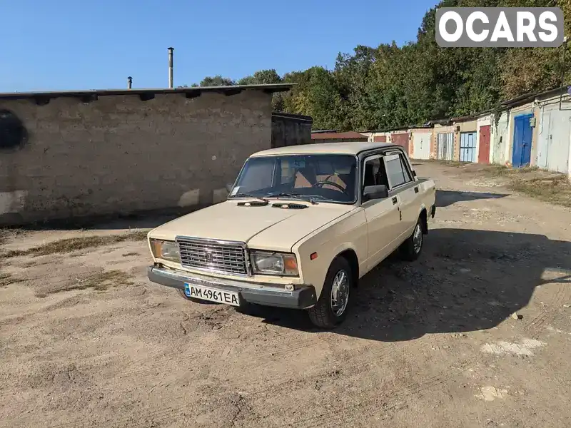 Седан ВАЗ / Lada 2107 1987 1.57 л. Ручная / Механика обл. Житомирская, Житомир - Фото 1/21