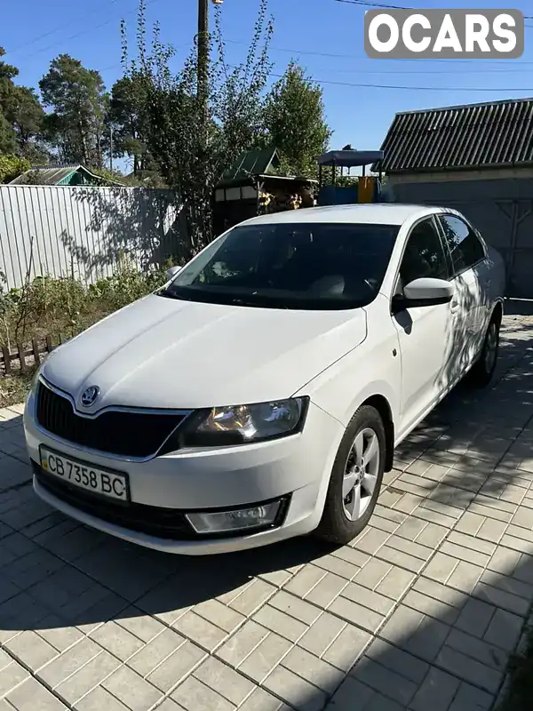 Ліфтбек Skoda Rapid 2013 1.2 л. Ручна / Механіка обл. Чернігівська, Чернігів - Фото 1/18