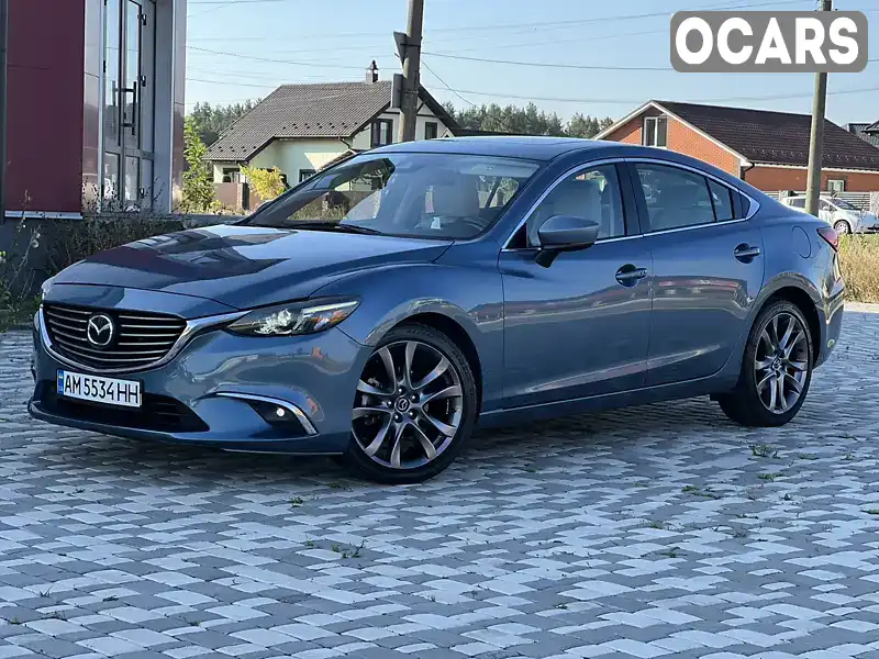 Седан Mazda 6 2017 2.49 л. Автомат обл. Житомирская, Житомир - Фото 1/21