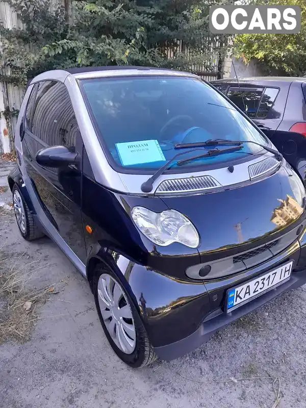 Кабриолет Smart Fortwo 2000 0.6 л. Автомат обл. Киевская, Киев - Фото 1/9