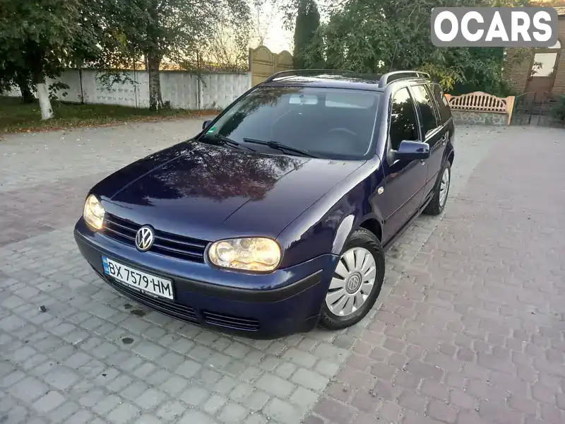 Универсал Volkswagen Golf 2002 1.39 л. Ручная / Механика обл. Хмельницкая, Теофиполь - Фото 1/21