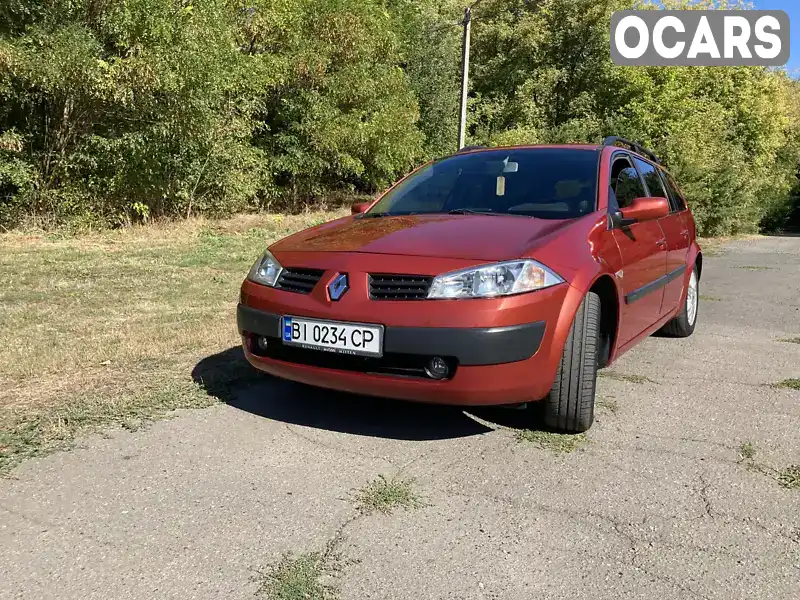 Універсал Renault Megane 2005 1.6 л. Ручна / Механіка обл. Полтавська, Диканька - Фото 1/16