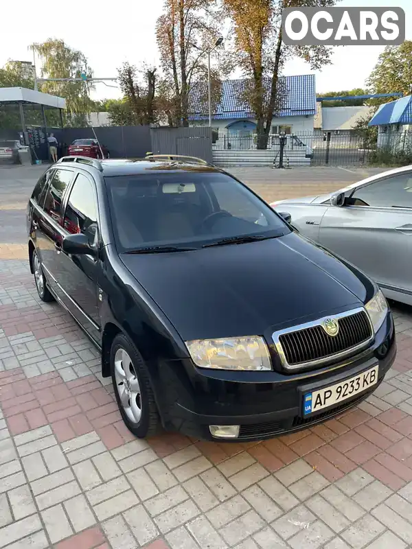 Універсал Skoda Fabia 2002 1.39 л. Автомат обл. Запорізька, Запоріжжя - Фото 1/21