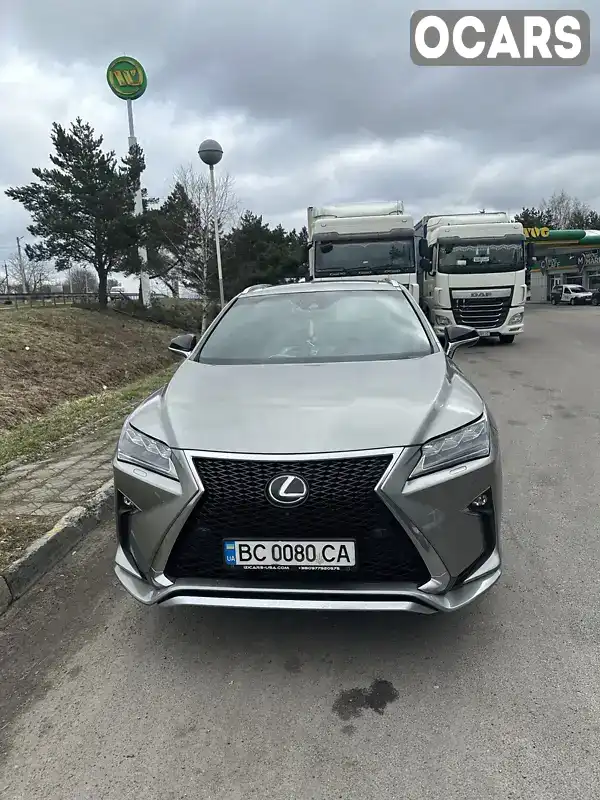 Позашляховик / Кросовер Lexus RX 2017 3.46 л. Автомат обл. Львівська, Львів - Фото 1/17