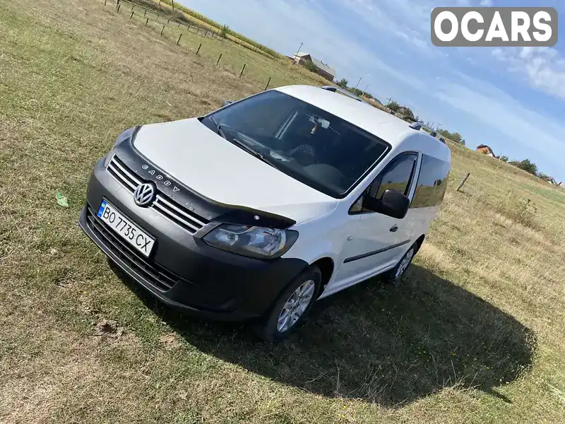 Минивэн Volkswagen Caddy 2011 1.6 л. Ручная / Механика обл. Тернопольская, Бучач - Фото 1/21