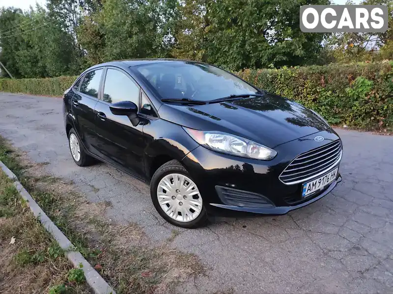 Седан Ford Fiesta 2014 1.6 л. Автомат обл. Житомирская, Житомир - Фото 1/21