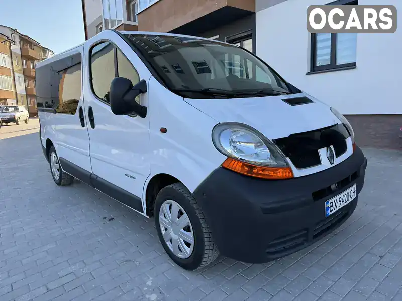 Мінівен Renault Trafic 2006 1.9 л. Ручна / Механіка обл. Хмельницька, Білогір'я - Фото 1/21