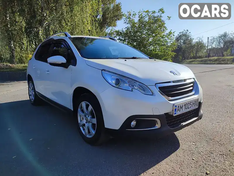 Позашляховик / Кросовер Peugeot 2008 2014 1.56 л. Ручна / Механіка обл. Житомирська, Чуднів - Фото 1/21