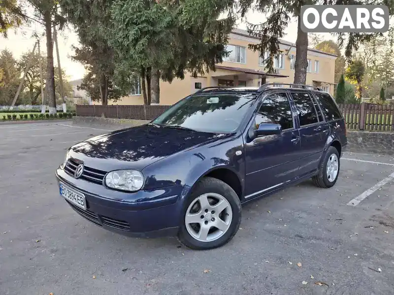 Универсал Volkswagen Golf 2001 1.6 л. Ручная / Механика обл. Хмельницкая, Теофиполь - Фото 1/21