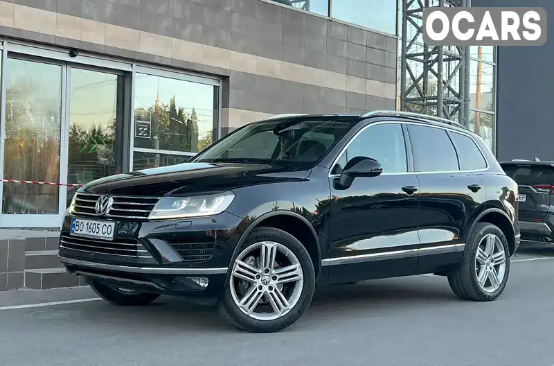 Позашляховик / Кросовер Volkswagen Touareg 2015 2.97 л. Автомат обл. Тернопільська, Тернопіль - Фото 1/21