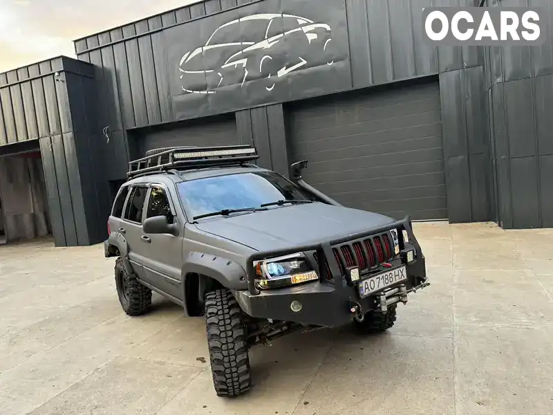 Позашляховик / Кросовер Jeep Grand Cherokee 2002 3.96 л. Автомат обл. Закарпатська, location.city.teresva - Фото 1/21