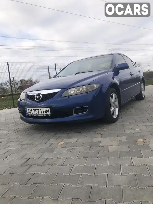 Лифтбек Mazda 6 2006 2 л. Ручная / Механика обл. Житомирская, Звягель - Фото 1/19