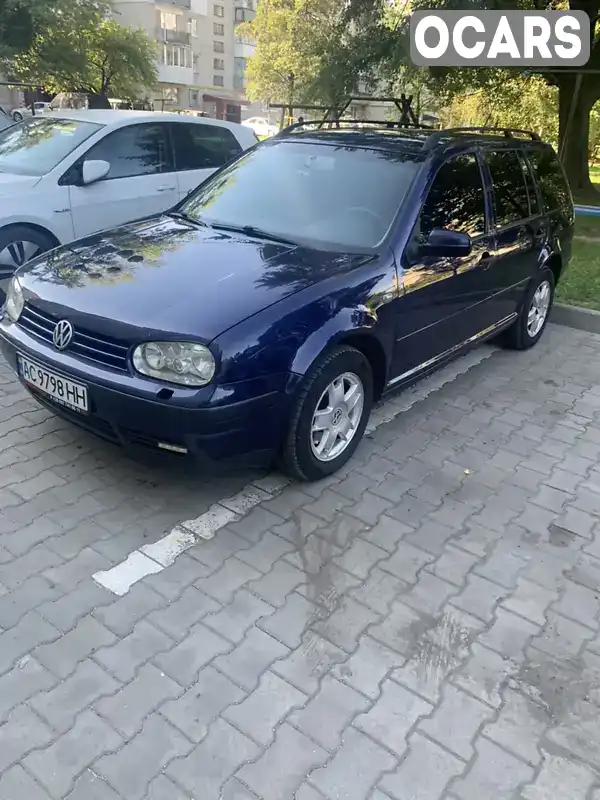 Універсал Volkswagen Golf 2002 1.9 л. Ручна / Механіка обл. Волинська, Ковель - Фото 1/9