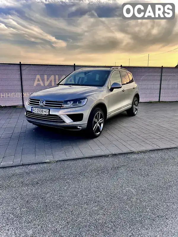 Внедорожник / Кроссовер Volkswagen Touareg 2014 2.97 л. Автомат обл. Закарпатская, Ужгород - Фото 1/21