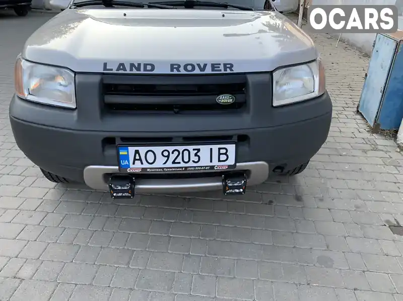 Позашляховик / Кросовер Land Rover Freelander 2000 1.8 л. Ручна / Механіка обл. Закарпатська, Ужгород - Фото 1/14