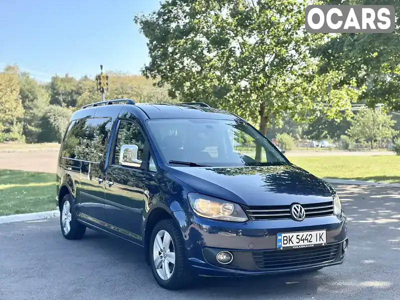 Мінівен Volkswagen Caddy 2011 1.97 л. Автомат обл. Рівненська, Дубно - Фото 1/21