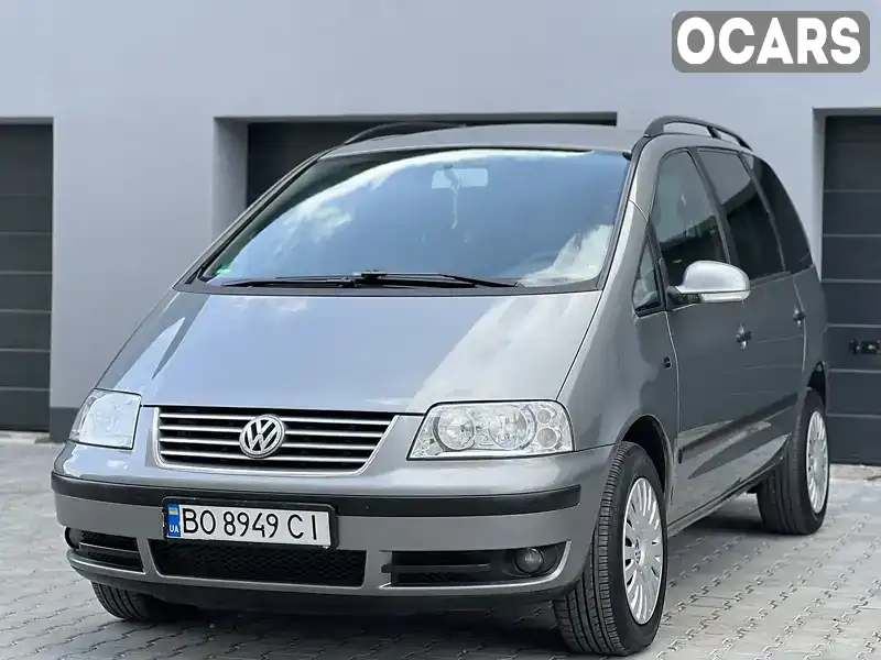 Мінівен Volkswagen Sharan 2005 1.9 л. Ручна / Механіка обл. Тернопільська, Тернопіль - Фото 1/21