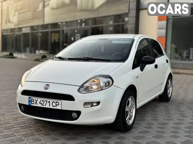 Хэтчбек Fiat Punto 2013 1.25 л. Ручная / Механика обл. Хмельницкая, Хмельницкий - Фото 1/21