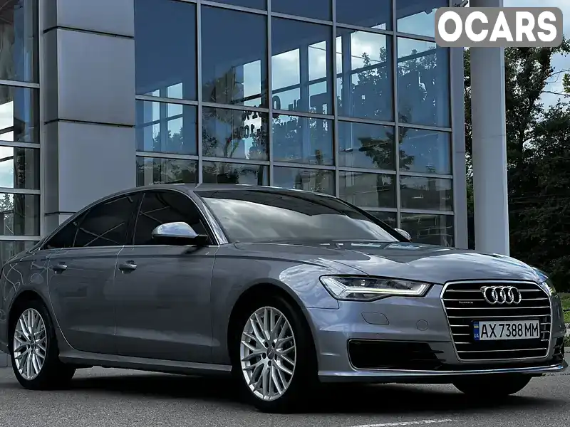 Седан Audi A6 2015 2.97 л. Автомат обл. Харьковская, Харьков - Фото 1/21