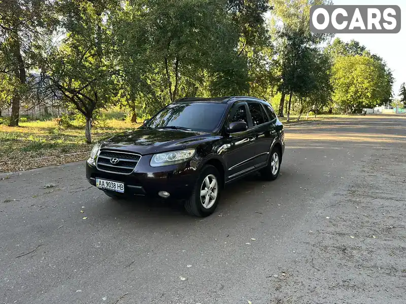 Позашляховик / Кросовер Hyundai Santa FE 2008 2.2 л. Автомат обл. Київська, Київ - Фото 1/15