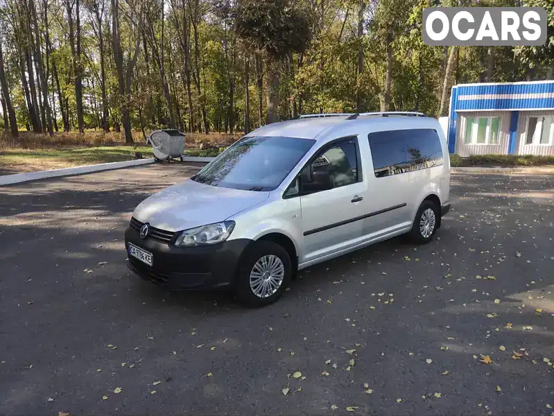 Минивэн Volkswagen Caddy 2012 1.6 л. Ручная / Механика обл. Винницкая, Теплык - Фото 1/21