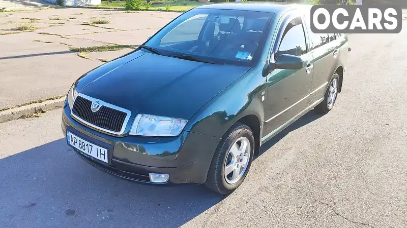 Седан Skoda Fabia 2002 1.4 л. Ручная / Механика обл. Запорожская, Запорожье - Фото 1/21