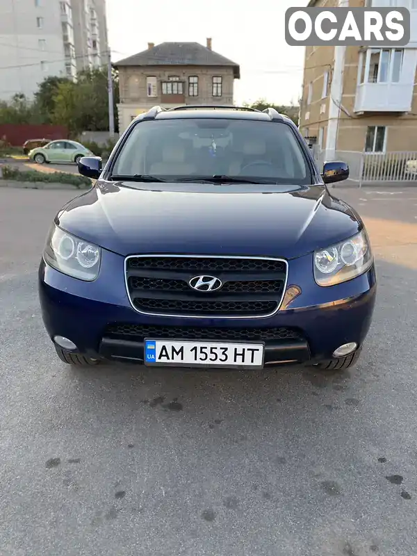 Позашляховик / Кросовер Hyundai Santa FE 2006 2.7 л. Автомат обл. Житомирська, Бердичів - Фото 1/13