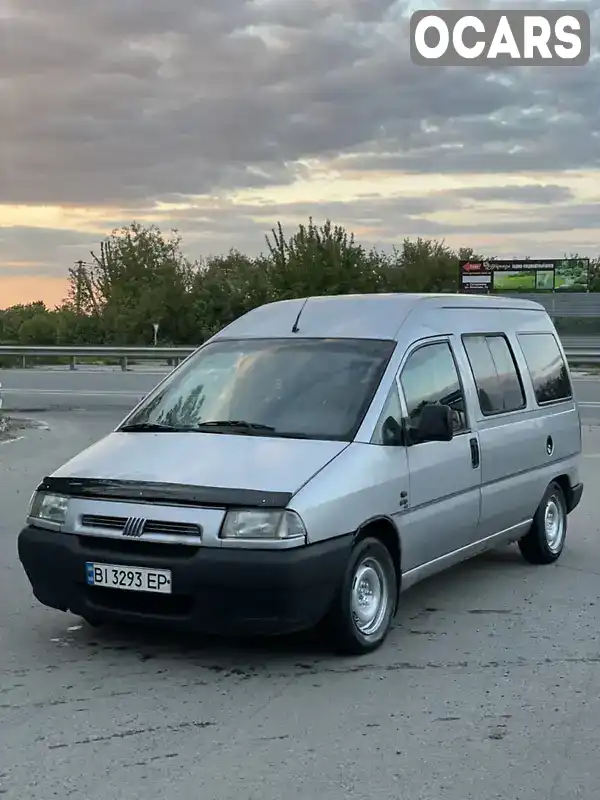 Мінівен Fiat Scudo 1997 1.91 л. Ручна / Механіка обл. Полтавська, Миргород - Фото 1/18