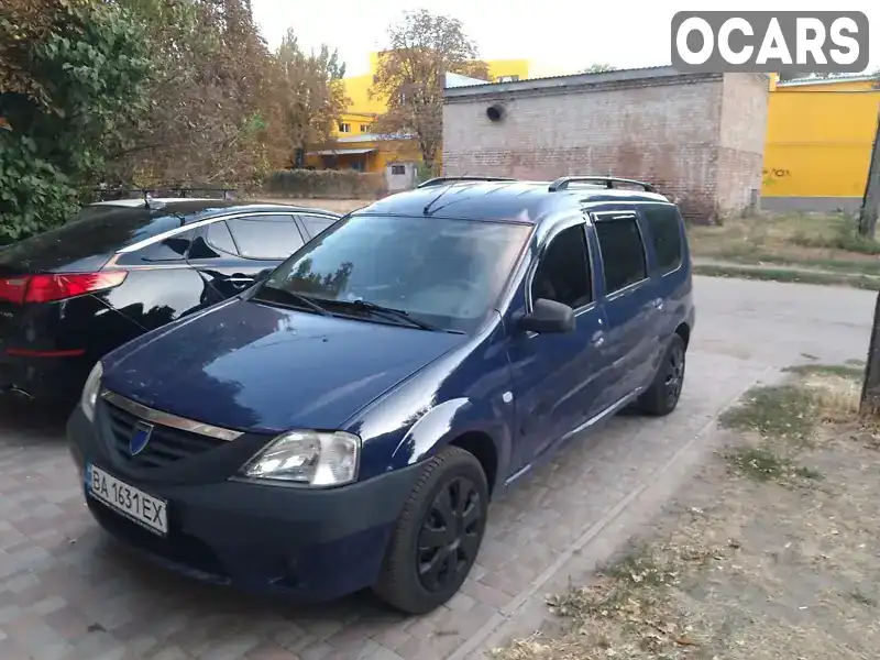 Седан Dacia Logan 2007 1.39 л. Ручна / Механіка обл. Кіровоградська, Кропивницький (Кіровоград) - Фото 1/8