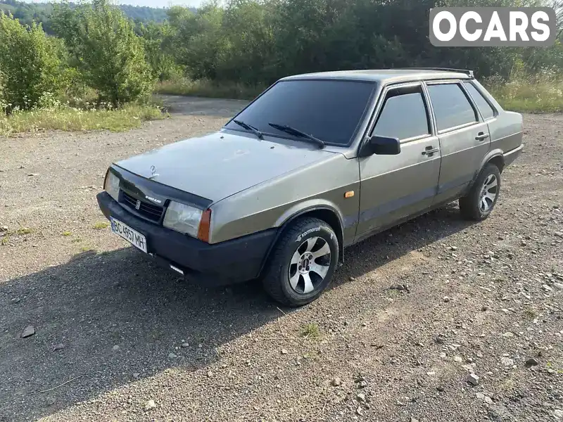 Седан ВАЗ / Lada 21099 1999 1.5 л. Ручна / Механіка обл. Львівська, location.city.skhidnytsia - Фото 1/7