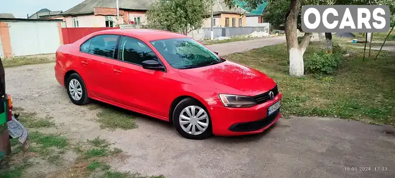 Седан Volkswagen Jetta 2014 1.98 л. Автомат обл. Київська, Київ - Фото 1/11