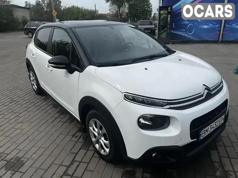 Хетчбек Citroen C3 2018 1.2 л. Ручна / Механіка обл. Сумська, Охтирка - Фото 1/9