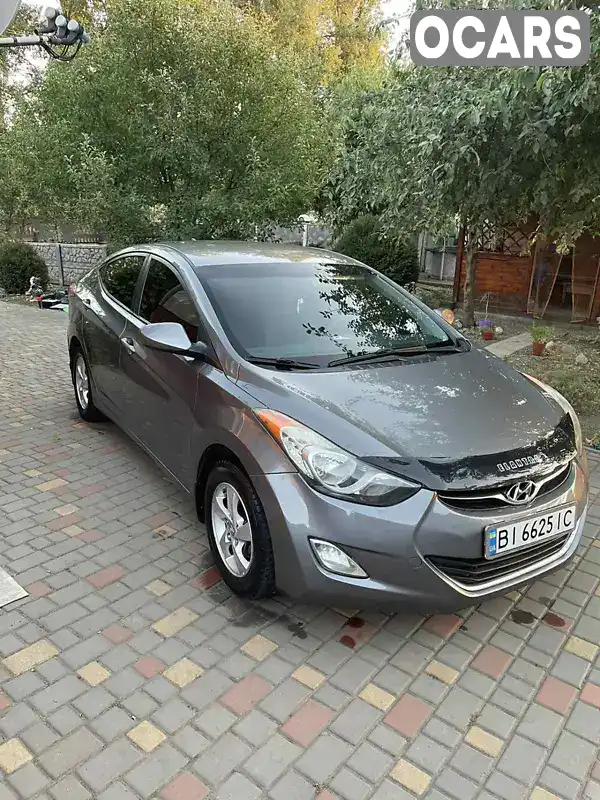 Седан Hyundai Elantra 2013 1.8 л. Автомат обл. Полтавская, Полтава - Фото 1/15