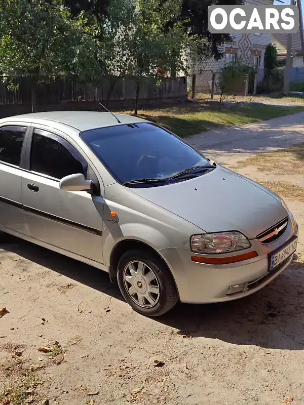 Седан Chevrolet Aveo 2005 1.5 л. обл. Кіровоградська, location.city.vlasivka - Фото 1/9