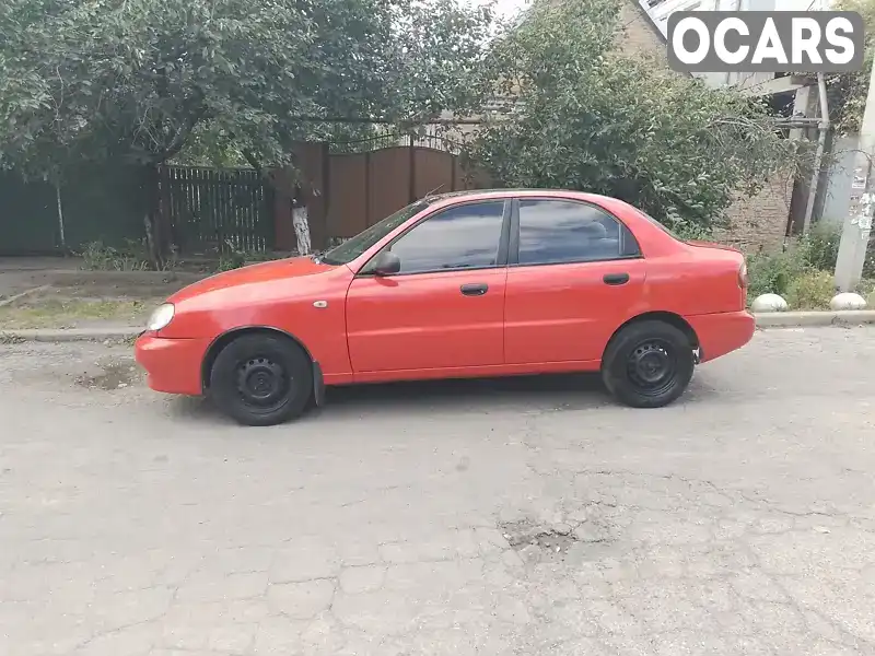 Седан Daewoo Lanos 2008 1.5 л. Ручная / Механика обл. Запорожская, Запорожье - Фото 1/9