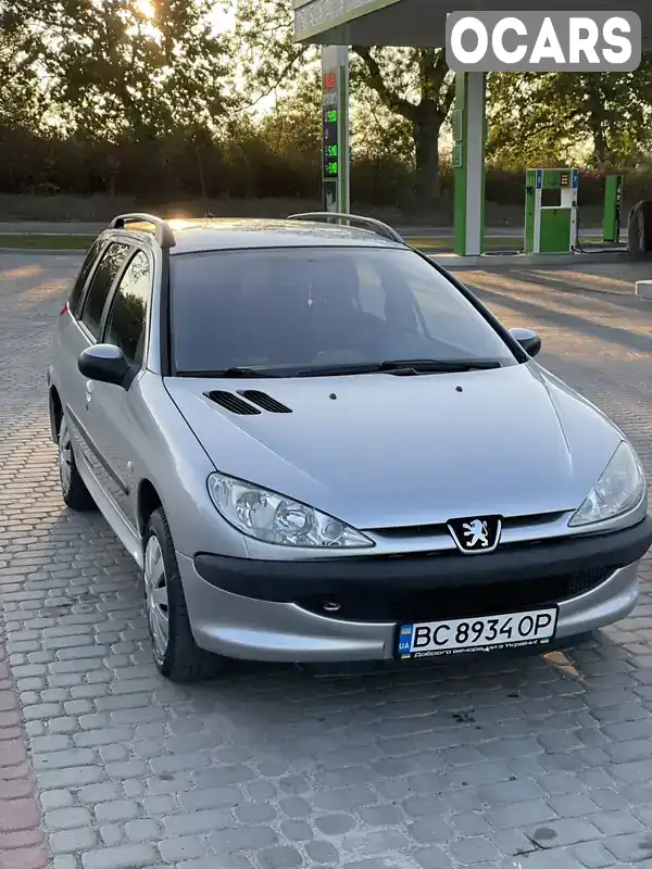 Универсал Peugeot 206 2003 1.36 л. Ручная / Механика обл. Львовская, Золочев - Фото 1/12