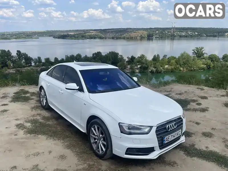 Седан Audi A4 2014 1.98 л. Автомат обл. Днепропетровская, Днепр (Днепропетровск) - Фото 1/8