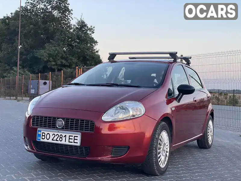 Хэтчбек Fiat Punto 2008 1.37 л. Ручная / Механика обл. Тернопольская, Чортков - Фото 1/21