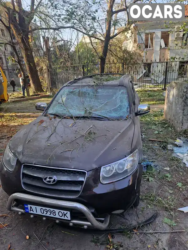 Позашляховик / Кросовер Hyundai Santa FE 2006 2.68 л. Автомат обл. Київська, Біла Церква - Фото 1/7