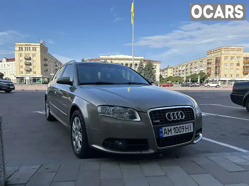 Універсал Audi A4 2007 2 л. Автомат обл. Житомирська, Житомир - Фото 1/7