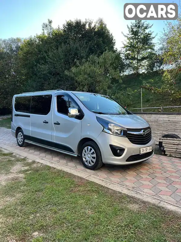 Мінівен Opel Vivaro 2017 1.6 л. Ручна / Механіка обл. Закарпатська, location.city.vilkhivka - Фото 1/21