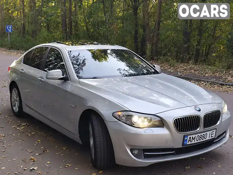 Седан BMW 5 Series 2011 3 л. Автомат обл. Житомирская, Житомир - Фото 1/21