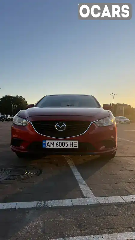 Седан Mazda 6 2015 2.49 л. Автомат обл. Житомирская, Житомир - Фото 1/12