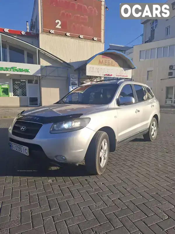 Позашляховик / Кросовер Hyundai Santa FE 2006 2.19 л. Автомат обл. Полтавська, Полтава - Фото 1/16