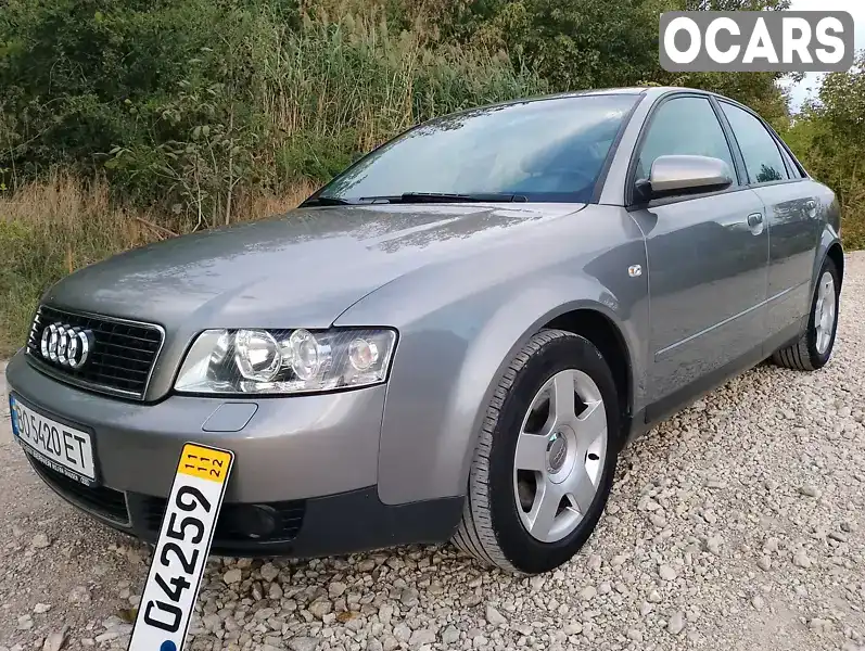 Седан Audi A4 2003 1.8 л. Ручная / Механика обл. Тернопольская, Тернополь - Фото 1/21