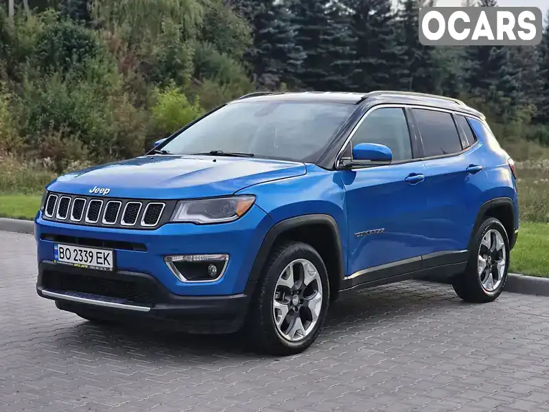 Внедорожник / Кроссовер Jeep Compass 2018 2.4 л. Автомат обл. Тернопольская, Кременец - Фото 1/21