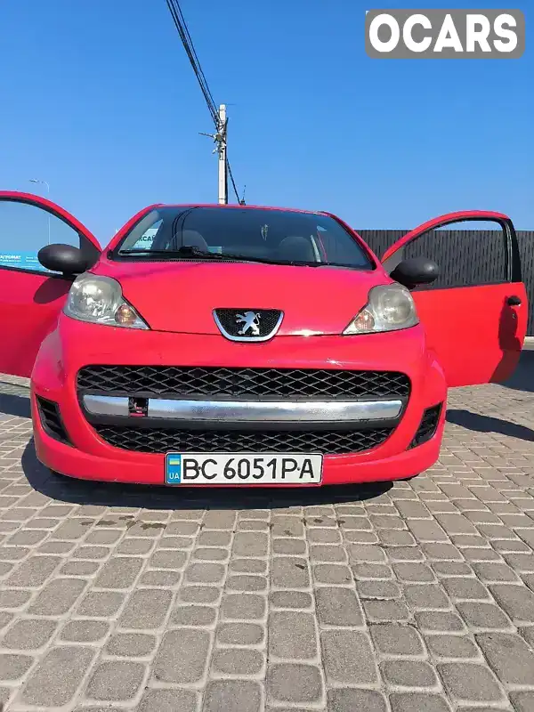 Хэтчбек Peugeot 107 2010 1 л. обл. Львовская, Львов - Фото 1/10